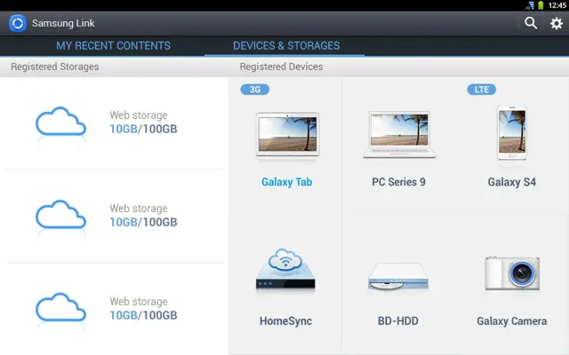 Samsung Link android App screenshot 7